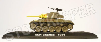 M24 Chaffee - 1951 1/72  AMERCOM Tanks of the World No 47 Last ITEMS!!! - Image 1 of 4