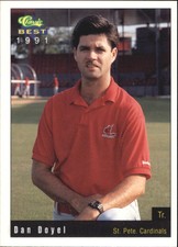 1991 St. Petersburg Cardinals Classic/Best #30 Dan Doyel TR/Checklist