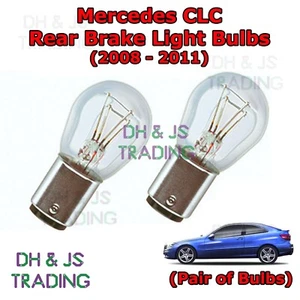 For Mercedes CLC Class Rear Brake Light Bulbs Pair of Stop / Tail Bulb (08-11) - Picture 1 of 1