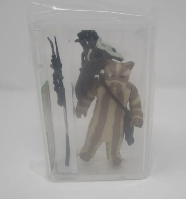 Logray LILI LEDY 1983 Star Wars Calificado AFA 85 NM+ J1 Estuche Nuevo Foto 1 de 3