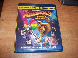 Madagascar 3: Europes Most Wanted (Blu-ray/DVD, 2012, 2-Disc Set) - Picture 1 of 2
