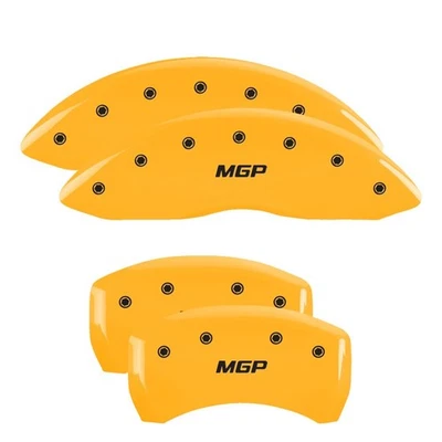 Mgp Caliper Covers 11221Smgpyl Mgp Yellow Powder Coat Finish  Black - Image 1 of 3