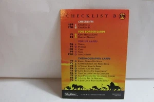 Vintage 1994 The Lion King Trading Cards # 170 Free Shipping - Picture 1 of 2