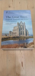 The Great Courses Great Tours England, Scotland, & Wales 18-DVD's Guidebook-SEAL - Picture 1 of 8