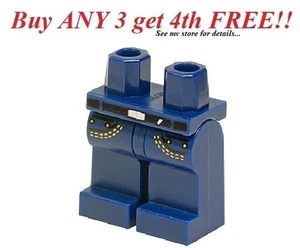 ☀️NUEVAS Piernas Lego AZUL OSCURO con CINTURÓN Y BOLSILLOS Pantalones MINIFIGURA MINIFIGURA NIÑO NIÑA - Imagen 1 de 3