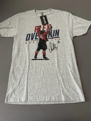 Camisa Alex Ovechkin Pequeña Nueva Con Etiquetas Washington Capitals Gris 500 Nivel NHL Foto 1 de 4