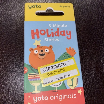 Yoto 5-Minute Holiday Stories Audio Card - Image 1 of 2