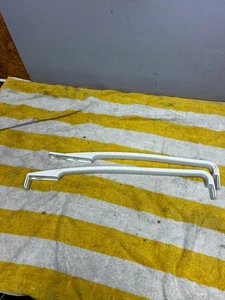 4388947 Whirlpool Refrigerator Door Handle Set Of 2 White free shipping - Picture 1 of 6