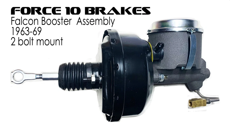 Ford Falcon 1963-69 Power Disc Brake Booster Bolt en kit, sin modificaciones Foto 1 de 4