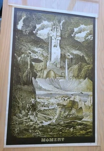 Wilfried Satty Moment Celestial Arts Psychedelic Poster 1969 ca 59 - Bild 1 von 3