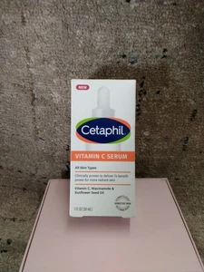 Cetaphil Vitamin C Serum, All Skin Types 1 fl oz Brand NEW - Picture 1 of 1