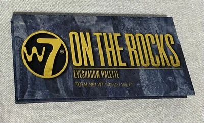 W7 ON THE ROCKS EYE SHADOW PALETTE 14 SHADES-NEW - Image 1 of 4