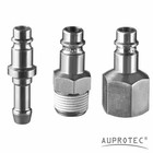 Druckluft Stecknippel Stecktülle Schlauchtülle Stecker Adapter Sicherheit Nippel