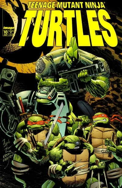 Teenage Mutant Ninja Turtles (3ª Serie) #10 En estado bastante bueno/casi nuevo; Imagen | Savage Dragon - nosotros Foto 1 de 1