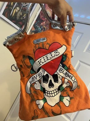 Ed Hardy наплечная сумка (отсутствует ручка) #EdHardy - Изображение 1 из 4