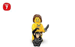 Lego Minifigures Serie 7, 8831 - Ragazzo della Giungla / Jungle Boy 10/16 - Picture 1 of 1