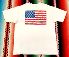 Vintage Y2K C-SPAN American Presidents Patriotic Flag White T Shirt Men's Sz XL