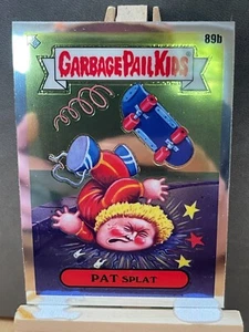 2020 Garbage Pail Kids Chrome Series 3 Pat Splat #89b GPK Card - Picture 1 of 2