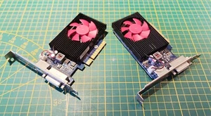 Lot 2x Carte graphique HP NVidia GT730 2GB DDR3 DP DVI Graphic Card 802315-001 - Photo 1/3
