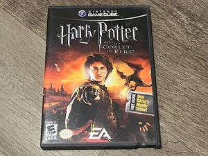 Harry Potter y el Cáliz de Fuego Nintendo Gamecube Completo con Boleto de Película - Imagen 1 de 4