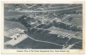 Airplane View Purina Experimental Farm, Grays Summit, Missouri