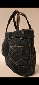 Booty Jean Butt Mini Bag Handbag Purse Novel With Mini Skirt Coin Bag - Picture 1 of 11