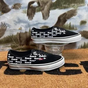 fuct x SLAM JAM x VANS LX Black/White Authentic Suede Reissue 44 men 10.5 - Picture 1 of 24