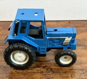 Vintage Blue Tractor Toy Truck Hong Kong - Picture 1 of 7