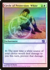 Circle of Protection: White FOIL 8th Edition PLD White Uncommon CARD ABUGames