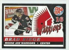 2006-07 Moose Jaw Warriors (WHL) Brad Riece