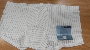 *NEW* HOM Men's Viscose Stretch Hip Trunk, White, Size GB 38/US XL - Picture 1 of 4