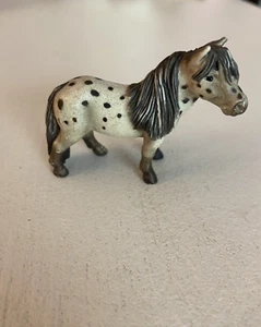 Schleich - 2003 FALABELLA STALLION Spotted Pony Figure - Retired #13278 - Picture 1 of 4