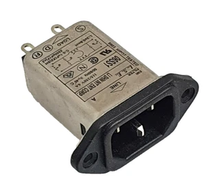 6A IEC INLET FILTER 06SS1 PANEL MOUNT SOLDER TAB 115 / 250V - Picture 1 of 7