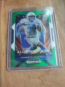 2021 Panini Prizm All-American Kennth Gainwell Rookie RC #194 Green Parallel - Foto 1 di 2