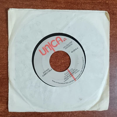 Julio Jaramillo ‎– Navidad / Sombras Vinyl 7" Single 45 RPM Latin Bolero Unica Foto 1 de 2