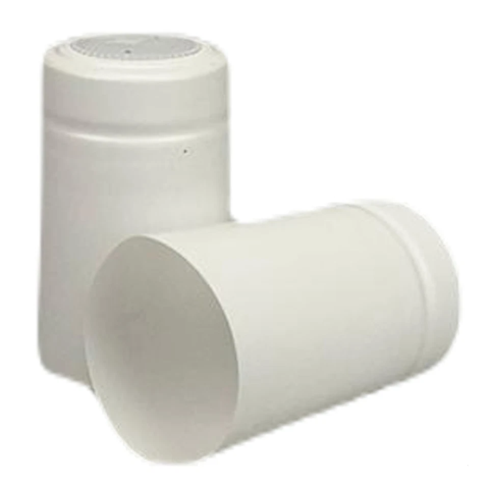 GREENSISTEM SAS CAPSULE PVC 33X55 BIANCO OPACO CF. PZ. 100 TERMORETRAIBILI