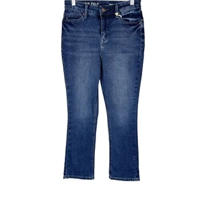 Laurie Felt Regular Forever Denim 5 Pocket Crop Baby Bell Jeans Ink Size 0 - Picture 1 of 2