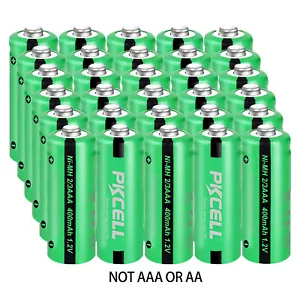 30PCS NiMH Rechargeable Batteries 2/3AAA Size 1.2V 400mAh for Solar Garden Light - Picture 1 of 8