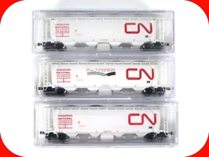 N Scale **CANADIAN NATIONAL** Hopper 3-Set 2 - Intermountain PWRS Special *RARE* - Picture 1 of 3