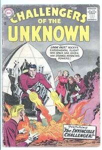 Challengers of the Unknown #3 DC 1958 GD- Prototype Fantastic Four Origin, Kirby - Picture 1 of 2
