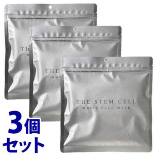 Stem Cell Facial Mask Silver 30x3 Japan Stem Cell HA Firming Anti-Aging - Image 1 of 3