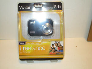 Vivitar Freelance  2.1MP Digital Camera New In Package - Black Free Ship!!!