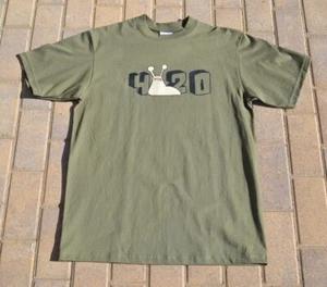 "420" High Quality Heavyweight Oversized Streetwear T-Shirt Slug Thug Brand - Picture 1 of 10