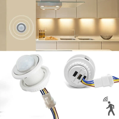 110V 220V PIR Infrared Body Motion Sensor Detector Control Switch Light Lamp RKA - Image 1 of 4