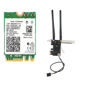 AX200 Desktop Wi-Fi Kit | 2.4 Gbps | Bluetooth 5.2 Support | PCIe x4 | Wi-Fi 6 - Picture 1 of 8