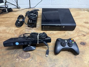 Microsoft Xbox 360 E 500GB & OEM Controller + Cables - TESTED - READ! - Picture 1 of 12