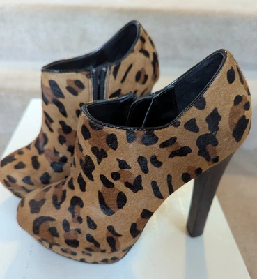 Zapatos para mujer Steve Madden BelBotm leopardo talla 8M Foto 1 de 4