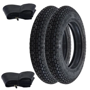 Reifen Schlauch Set 2x Kenda K303A 3.00-10 (3 x 10) 42J TT Vespa 50 S N PK V ET3 - Bild 1 von 4