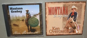 2 CD lot - Ken Overcast - Montana Cowboy, Montana In My Soul - Picture 1 of 2