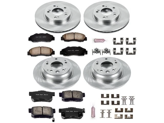 Front and Rear Brake Pad and Rotor Kit For 1996-1999 Isuzu Oasis 1997 WW639GX - Image 1 of 1